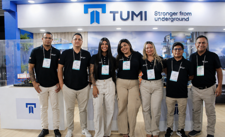 EXPOSIBRAM 2026: TUMI presents technology for underground mining