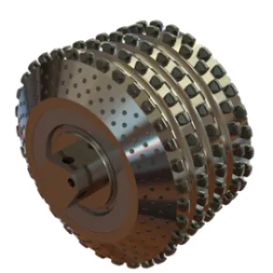 RAISE BORING MINERIA SUBTERRANEA PERFORACION TUMI CUTTERS