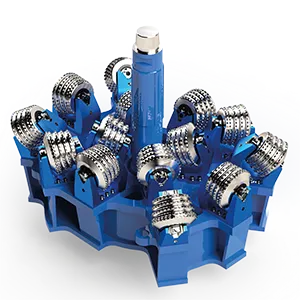 RAISE BORING MINERIA SUBTERRANEA PERFORACION TUMI REAMERS