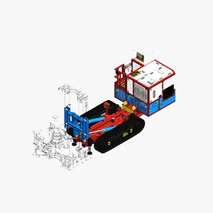 RAISE BORING MINERIA SUBTERRANEA PERFORACION TUMI TRACK CONVEYOR - RUNNER